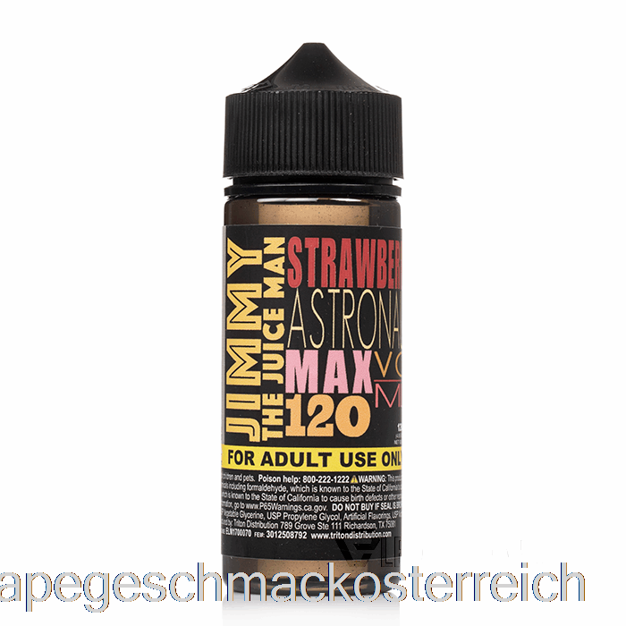Erdbeer-Astronaut – Jimmy The Juiceman – 120 Ml, 3 Mg Vape-Geschmack